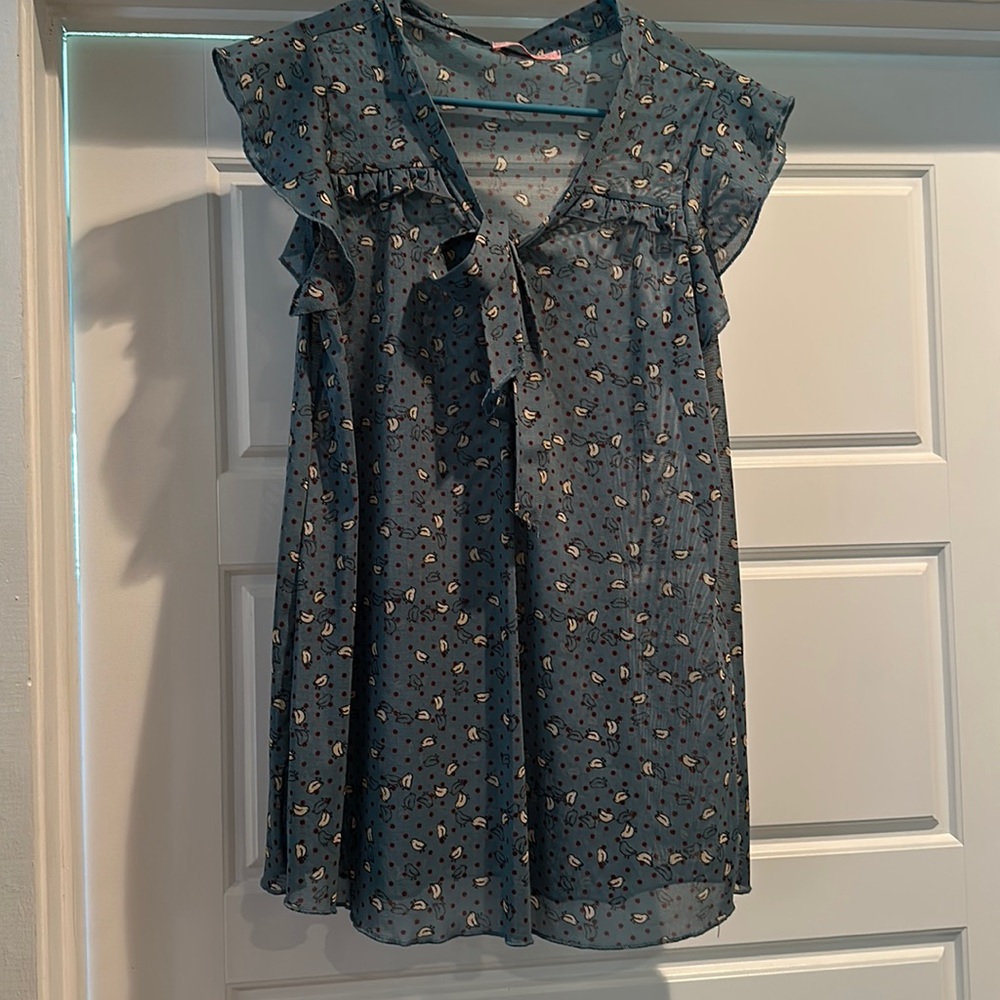 Bird maternity shirt